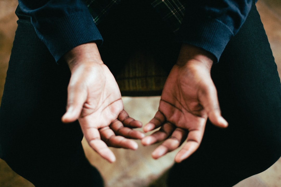 Photo Praying hands