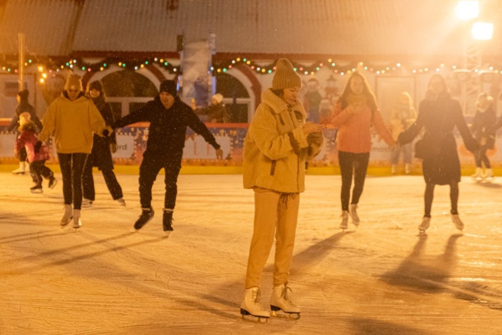 Photo Ice skating