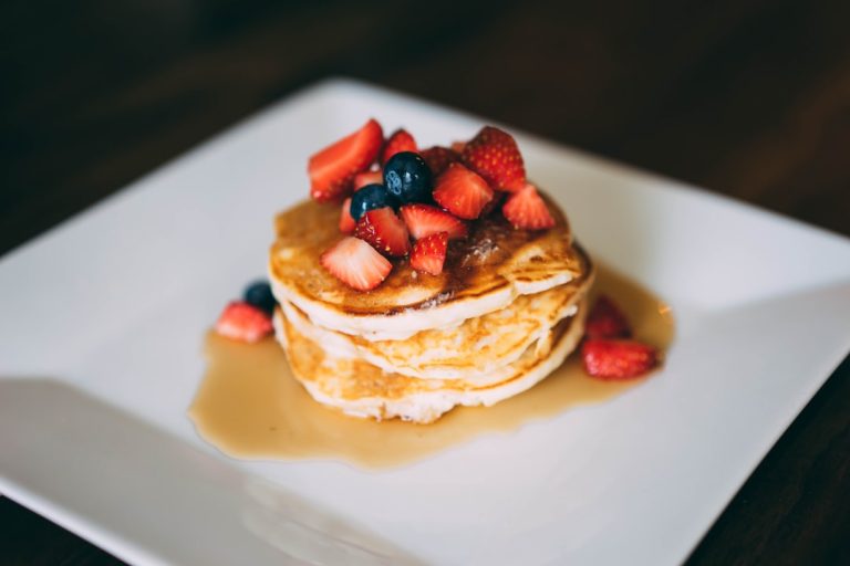 Photo Hotcakes on griddle